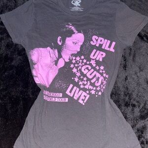 Graphic Black and Pink Short Sleeve Tee